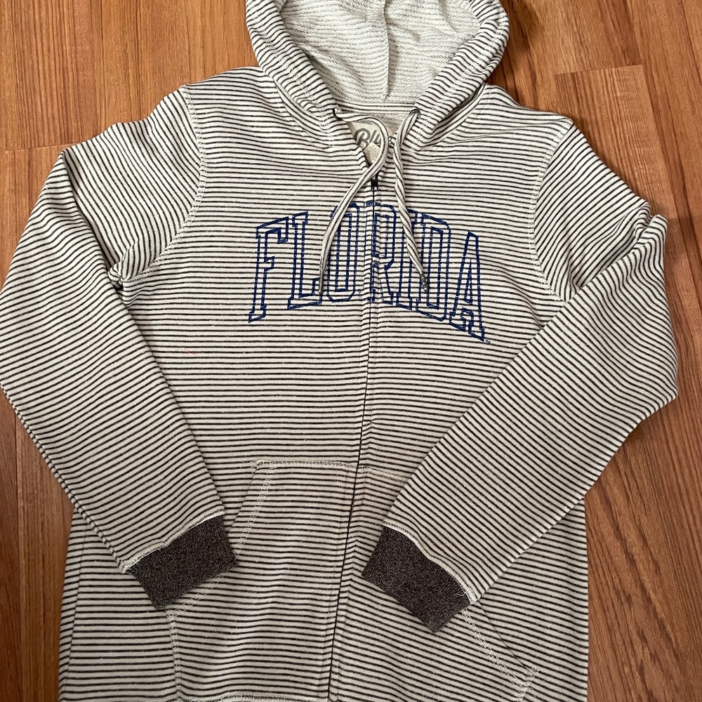 Womens Florida gator zip lightweight jacket